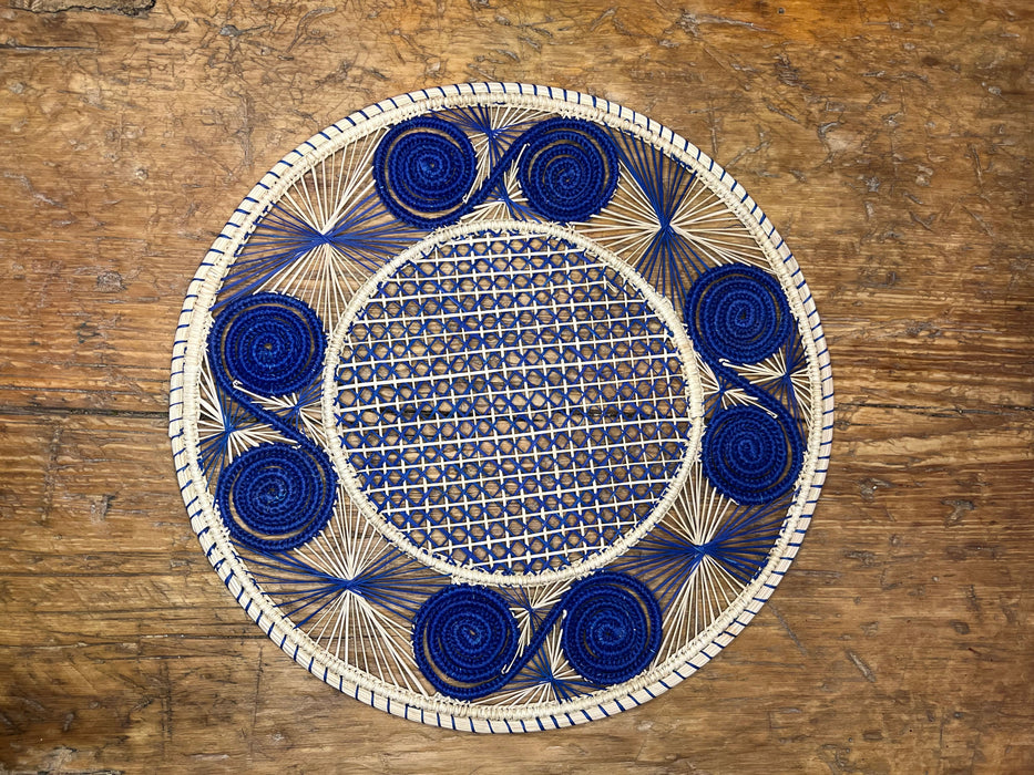 Caracol Placemat in Blue